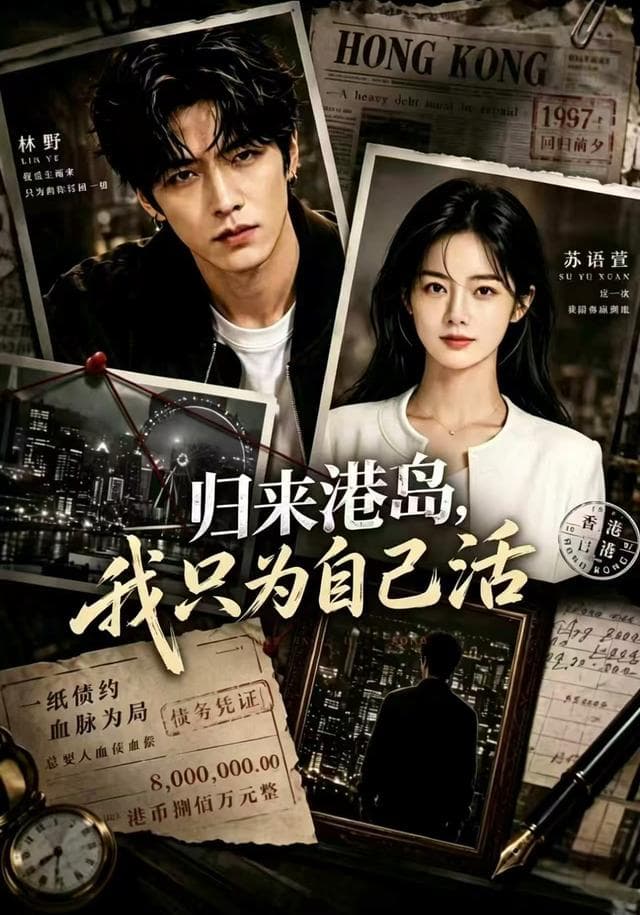 归来港岛，我只为自己活海报
