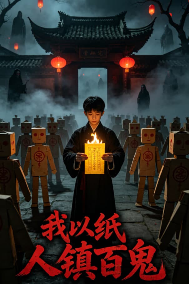 我以纸人镇百鬼海报
